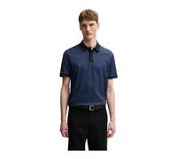 Mercerized Cotton Polo- male- Boss- Polo Shirts- Blue- 3XL- Tops 3XL