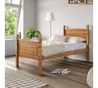 Mercers Furniture Corona 3'0" Single High End Bed Frame 3Ft Solid Wood Mexican Pine