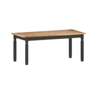 Mercers Furniture Corona Charcoal 6'0" Dining Table