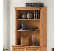Corona Small Dresser Top Solid Wood Pine Wooden Sideboard Topper Display