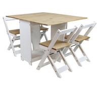 Mercers Furniture Corona White Wax Butterfly Dining Set With Mexican Styling