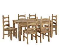 Mercers Furniture Trade Corona Large Extending Dining Table & 6 Chairs