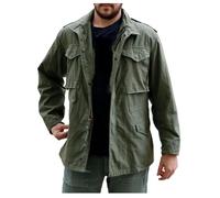 MERCH ATTIRE Mens Multipockets Military Casual Wear John Rambo M65 Field Jacket (Regular, Big & Tall and Short)