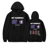 Merch Hoodie Amy Macdonald Europe Tour 2025-2026 Crewneck Unisex (BLACK,4XL)