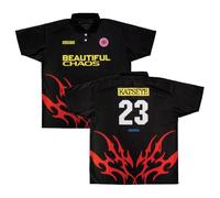 Merch Kpop Katseye Beautiful Chaos Tour Shirts Short Sleeve Jersey T-Shirt Men Women Outdoor Streetwear Tops (XXS,3D)