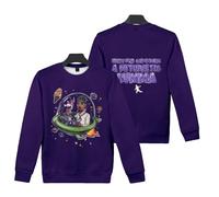Merch Metro Boomin A Futuristic Summa 2025 3D Crewneck Casual Sweatshirt Unisex Clothing (Purple,4XL)