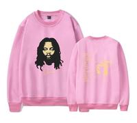 Merch Olamide Billionaires Club Song Crewneck Unisex Clothing (Pink,M)