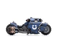 MERCHANDISING LICENCE Bloomage Joytoy Tech - Joytoy Warhammer 40,000 - Ultramarines Outriders 1/18 Action Figure (Net), Blue