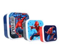 Merchandising Marvel: Vadobag - Spider-Man - Let's Eat! Navy (Porta-Pranzo 3 In 1)