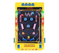Merchant Ambassador Electronic Arcade Pinball Pac-Man Edition Desktop Game | Official Pac-Man design, LCD scoreboard, light & sound effects, bumper, 3 x AA batteries (not included)