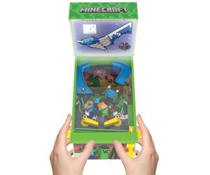 Merchant Ambassador x Minecraft Miniature Arcade Pinball Overworld Game Machine