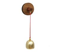 Merchant Bell - Door Opening Chime | Wooden Wind Chime | Retro Self Adhesive Entry Alert | Garden Door Bell - Commercial Entrance, Refrigerator, Backyard