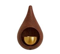 Merchant Doorbell For Opening Doors - Retro Brass And Wood Door Bells When Opening The Door | Wind Chime For Fireplace | Magnetic Doorbell For Traders To Notify The Door