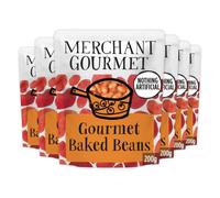 Merchant Gourmet Baked Beans, 200 g (6-Pack)