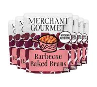 Merchant Gourmet Barbecue Baked Beans, 200 g (6-Pack)