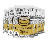 Merchant Gourmet Quick Cook Spelt, High Fibre & Protein, 300 g (8-Pack)