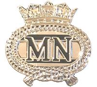 Merchant Navy British Navy Pin Badge - MOD Approved Army Pin Badge