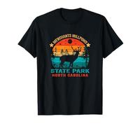 Merchants Millpond State Park North Carolina Retro Sunset T-Shirt