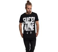 Merchcode Men's Gucci Mane Guwop Stance Tee Black S T-Shirt, S