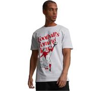 Merchcode Men's Mc877-footballs Coming Home Lions Tee T-Shirt, White, XS