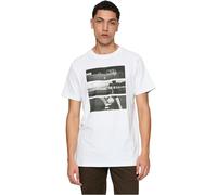 Merchcode Men's Mc880-football Coming Home 3:1 Tee T-Shirt, White, S