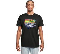 Merchcode Men's Mc936-outatime 85 Tee T-Shirt, Black, 4XL