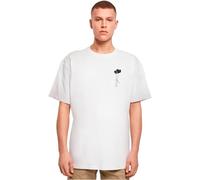 Merchcode Men's Mp0008452-love in The Air Heavy Oversize Tee T-Shirt, White, S