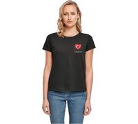 Merchcode Men's Mp0008639-turkey with Ladies Everyday Tee T-Shirt, Black, XXL