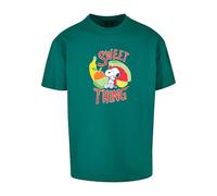 Merchcode Men's Mp5000264-ladies Peanuts-Sweet Thing Heavy Oversize Tee T-Shirt, Green, S