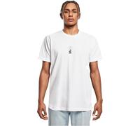 Merchcode Men's Mp5000482-peanuts-Charlie Brown Round Neck T-Shirt, White, 3XL