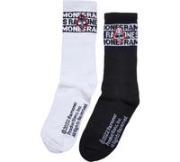 Merchcode Ramones Skull Socks 2-Pack Socks Music Everyday Rock Pop Mid-Calf Usa
