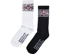 Merchcode Socken Ramones Skull Socks 2-Pack Black/White