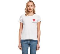 Merchcode Women's Mp0008639-turkey with Ladies Everyday Tee T-Shirt, White, 5XL