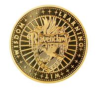 Merchoid Harry Potter Collection: Ravenclaw Limited Edition Individually Numbered Gold Coloured collectable Coin Series 1 Number 3