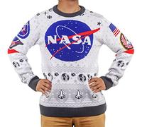 Merchoid NASA Christmas Jumper Gift for Men or Women (Size: XS)
