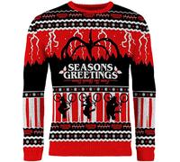 Merchoid Stranger Things: Seasons Greetings from The Upside Down Christmas Sweater (Size: XXXL)