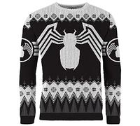 Merchoid Venom: Season of The Symbiote Knitted Christmas Sweater (Size: L)