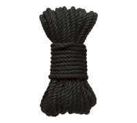 Merci - Bind and Tie - 6mm Hemp Bondage Rope - 30 ft. - Black