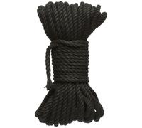 Merci - Bind and Tie - 6mm Hemp Bondage Rope - 50 ft. - Black