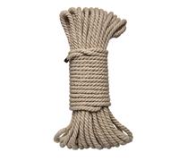 Merci - Bind and Tie - 6mm Hemp Bondage Rope - 50 ft.- Natural