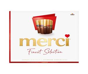Merci Finest Assortment of European Chocolate 8Variety Mix Flavour Gift Box 675g