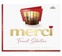 Merci Finest Milk & Dark Chocolate Box, 250 g (Pack of 1)