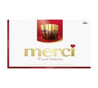 Merci Finest Milk & Dark Chocolate Variety Pack, 400 g (Pack of 1) Free UK