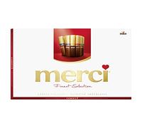 Merci Finest Milk & Dark Chocolate Variety Pack, Premium Selection, Gluten-Free, 400 g (Pack of 1)