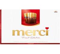 Merci Finest Milk & Dark Chocolate Variety Pack, Premium Selection, Gluten-Free, (Packaging may vary) 400 g (Pack of 1)