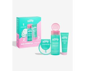Merci Handy - Skin Essential Heroes - Facial Routine - Cleansing Lotion 150 ml - Mattifying Cream 50 ml - 3 FREE Cotton Pads
