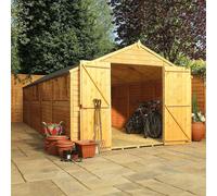 Mercia 10' 2" x 19' 9" Apex Shed - Budget Dip Treated Overlap