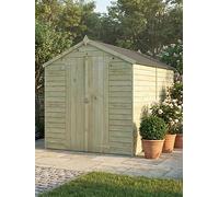 Mercia 10 X 6Ft Overlap Apex & Windowless Shed One Colour
