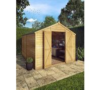 Mercia 10 X & 8Ft Overlap Windowless Apex Shed One Colour