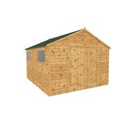 Mercia Premium Shiplap Apex Workshop Timber Shed - 12 x 10ft